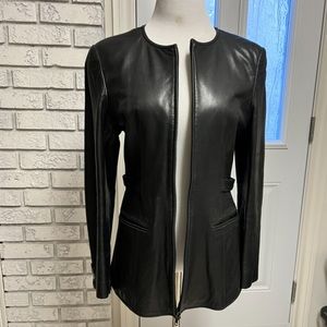 DKNY Black Leather Jacket